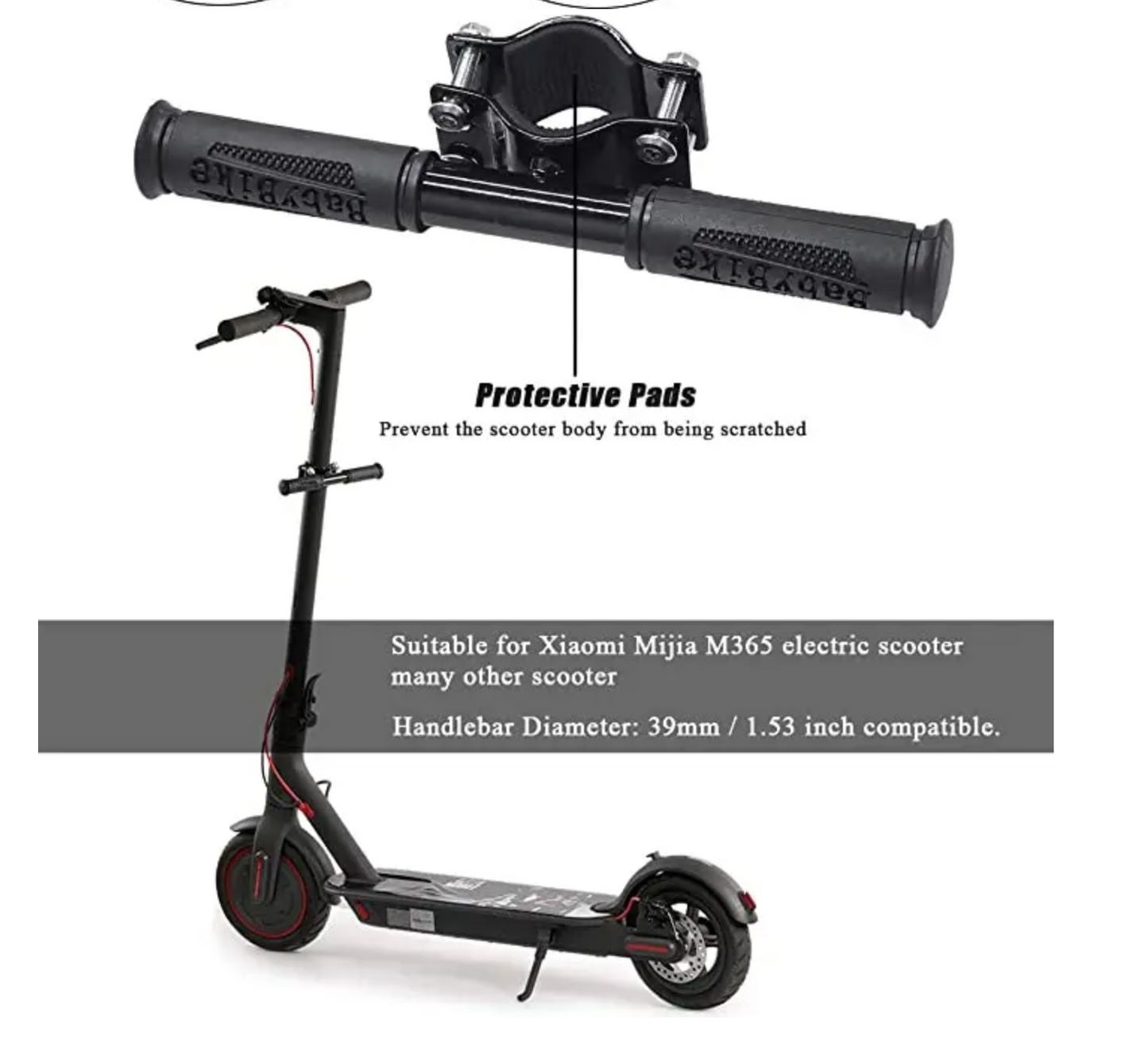 ELECTRIC SCOOTER HANDLE BAR EXTENSION