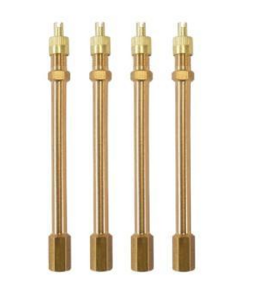 valve extension brass 100mm