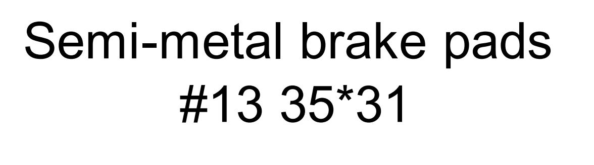 semi brake pads